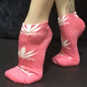 SOLD Plant Life Ankle Sock